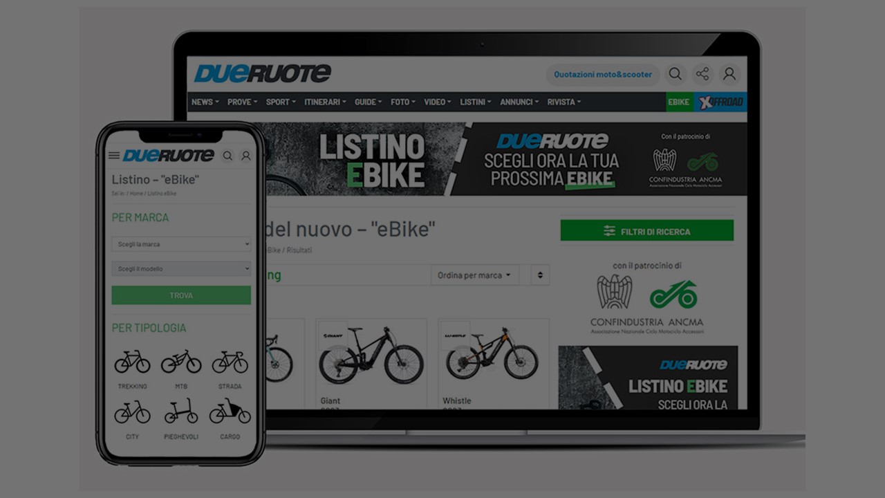 Dueruote & Dueruote Professional presentano il Listino E-Bike